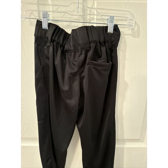 QBK Baseball Pants Black Unisex Boys Girls Size‎ 7T 24x23 - Picture 4 of 5